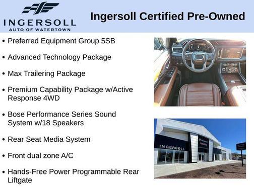 Onyx Black 2023 GMC Yukon Denali Ultimate