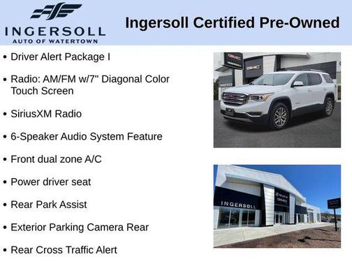 2019 GMC Acadia SLE-2