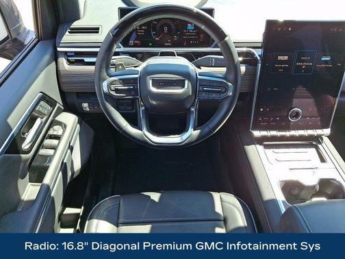 Thunderstorm Gray 2024 GMC Sierra EV Denali Edition 1