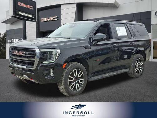 Onyx Black 2023 GMC Yukon AT4