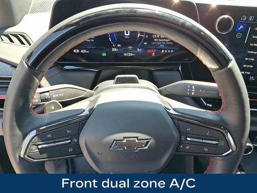 Black 2025 Chevrolet Silverado EV RST