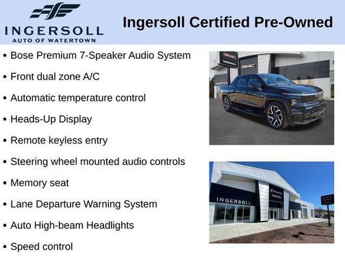 Black 2024 Chevrolet Silverado EV First-Edition RST 4WD