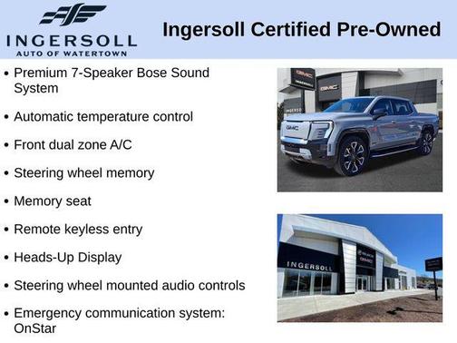 Thunderstorm Gray 2024 GMC Sierra EV Denali Edition 1