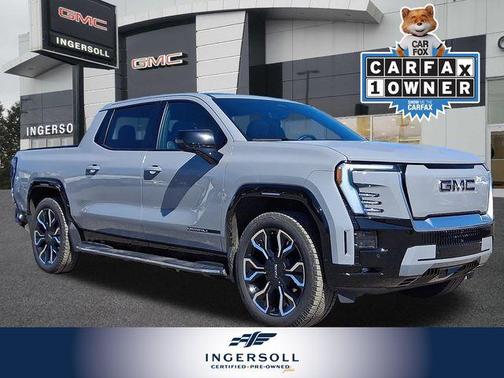 Thunderstorm Gray 2024 GMC Sierra EV Denali Edition 1