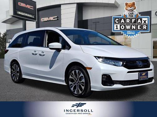 Platinum White Pearl 2026 Honda Odyssey Elite