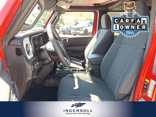 Firecracker Red Clearcoat 2025 Jeep Wrangler 4xe Sahara