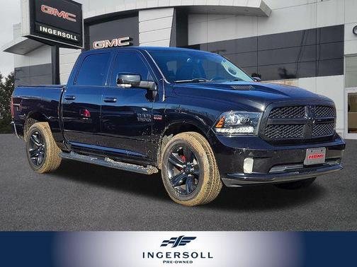 2018 RAM 1500 Night Crew Cab 4x4 5'7' Box