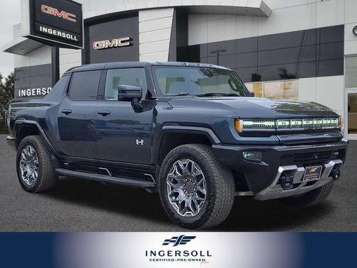 Graphite Blue Metallic 2025 GMC HUMMER EV Pickup 3X