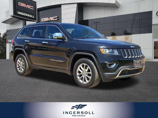 Brilliant Black Crystal Pearlcoat 2015 Jeep Grand Cherokee Limited