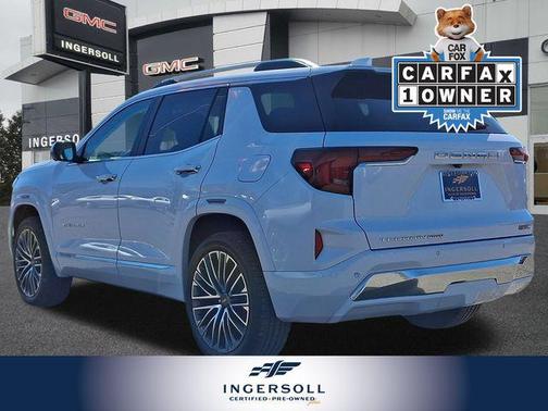 Glacier White Tricoat 2026 GMC Terrain Denali