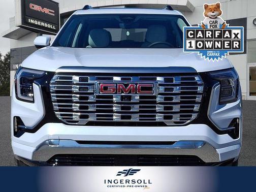 Glacier White Tricoat 2026 GMC Terrain Denali