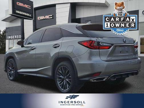 2022 Lexus RX 350 F SPORT Handling