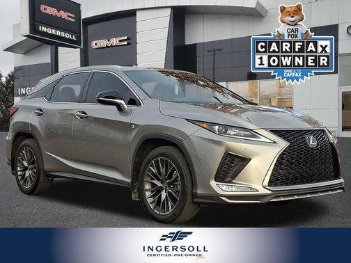 2022 Lexus RX 350 F SPORT Handling