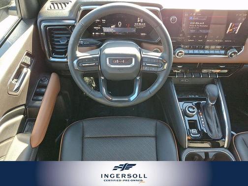 Summit White 2025 GMC Canyon AT4