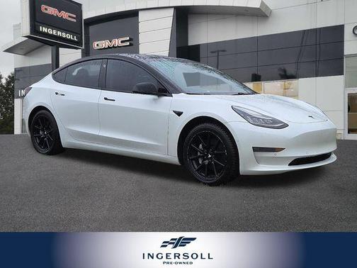 Pearl White Multi-Coat 2019 Tesla Model 3 Long Range