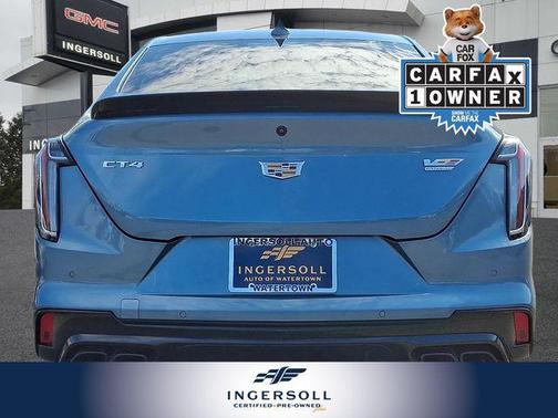 Midnight Steel Metallic 2024 Cadillac CT4-V V-Series Blackwing