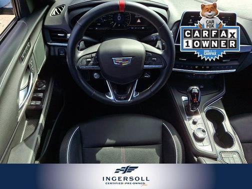 Midnight Steel Metallic 2024 Cadillac CT4-V V-Series Blackwing