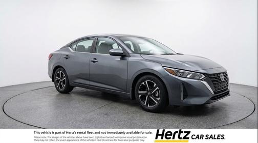 Gun Metallic 2025 Nissan Sentra SV