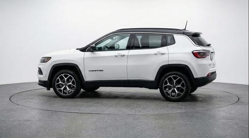 Bright White Clearcoat 2025 Jeep Compass Limited