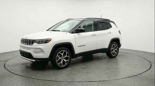 Bright White Clearcoat 2025 Jeep Compass Limited