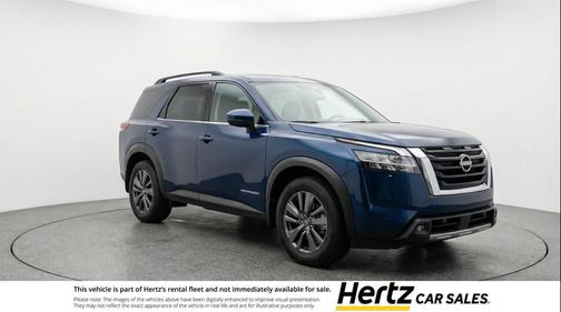 Deep Ocean Blue Pearl 2025 Nissan Pathfinder SV 4WD