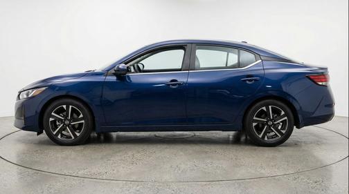 Electric Blue Metallic 2025 Nissan Sentra SV