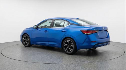 Electric Blue Metallic 2025 Nissan Sentra SV