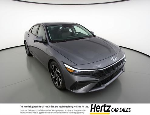 Amazon Gray 2025 Hyundai ELANTRA SEL