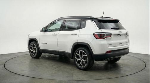 Bright White Clearcoat 2025 Jeep Compass Limited