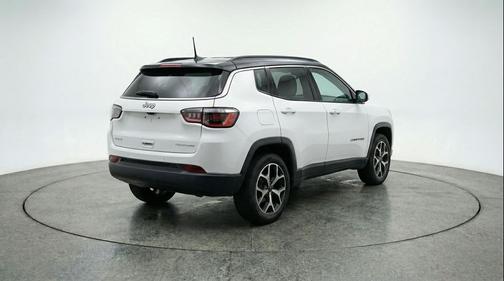 Bright White Clearcoat 2025 Jeep Compass Limited