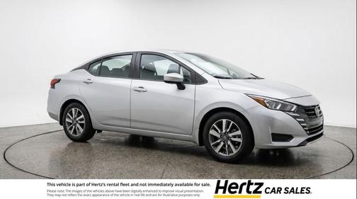 Brilliant Silver Metallic 2025 Nissan Versa 1.6 SV