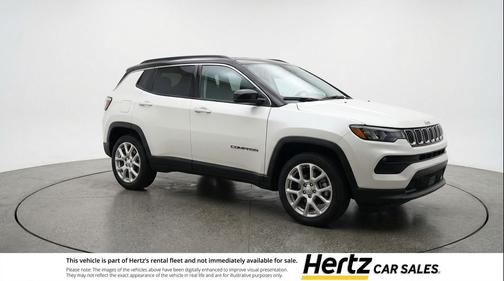 Bright White Clearcoat 2025 Jeep Compass Limited