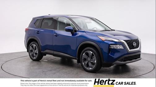 Deep Ocean Blue Pearl 2025 Nissan Rogue SV