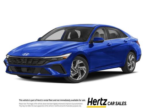 Intense Blue 2025 Hyundai ELANTRA Limited