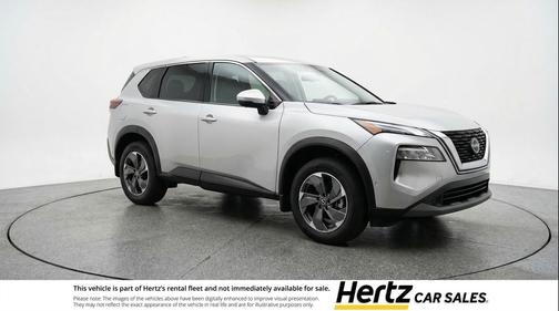 Brilliant Silver Metallic 2025 Nissan Rogue SV