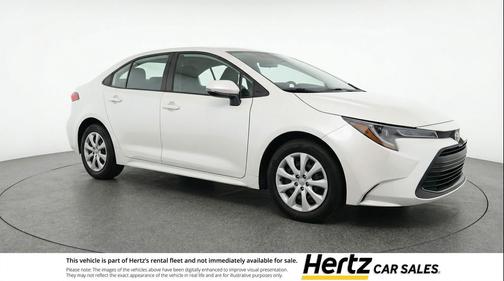 Ice Cap 2025 Toyota Corolla LE