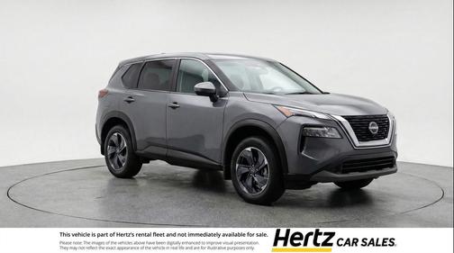 Gun Metallic 2025 Nissan Rogue SV