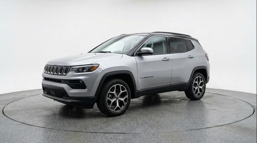 Silver Zynith Metallic Clearcoat 2025 Jeep Compass Limited