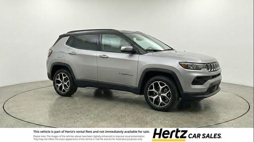 Silver Zynith Metallic Clearcoat 2025 Jeep Compass Limited