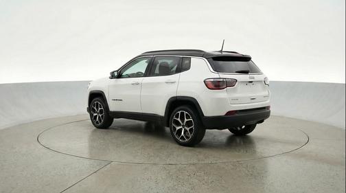 Bright White Clearcoat 2025 Jeep Compass Limited