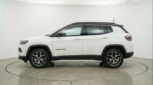 Bright White Clearcoat 2025 Jeep Compass Limited