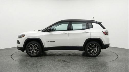 Bright White Clearcoat 2025 Jeep Compass Limited