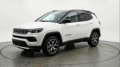 Bright White Clearcoat 2025 Jeep Compass Limited