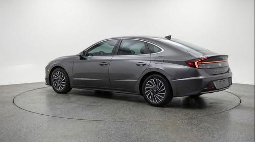 Portofino Gray 2025 Hyundai SONATA Hybrid SE