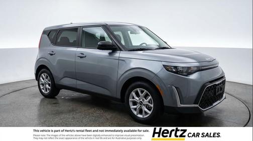 Gravity Gray 2025 Kia Soul LX