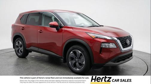 Scarlet Ember Tintcoat 2025 Nissan Rogue SV