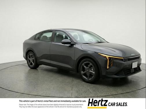 Interstellar Gray 2025 Kia K4 LXS