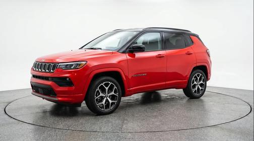 Red Hot Pearlcoat 2025 Jeep Compass Limited