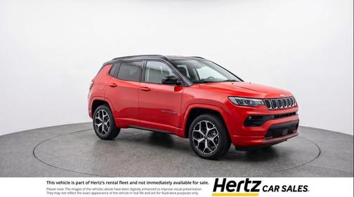 Red Hot Pearlcoat 2025 Jeep Compass Limited