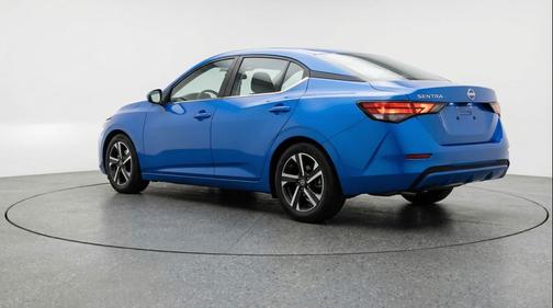 Electric Blue Metallic 2025 Nissan Sentra SV